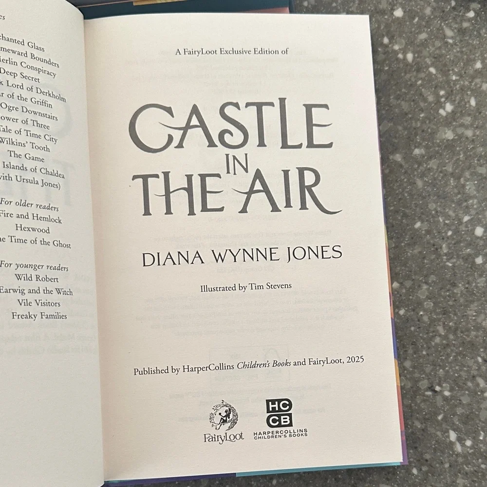 Fairyloot howls moving castle Diana Wynne Jones Fantasy Book Set - Picture 8 of 11